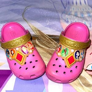 Disney Princess Crocs size 10 toddler